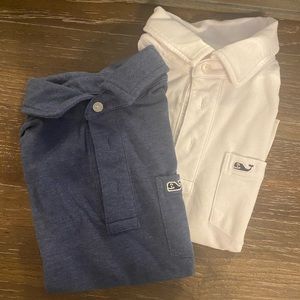 Lot of 2 Vineyard Vine Polo shirts